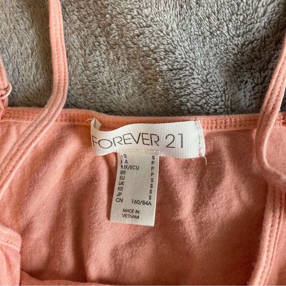 Forever 21 light pink camisole tanktop size small - Picture 3 of 3